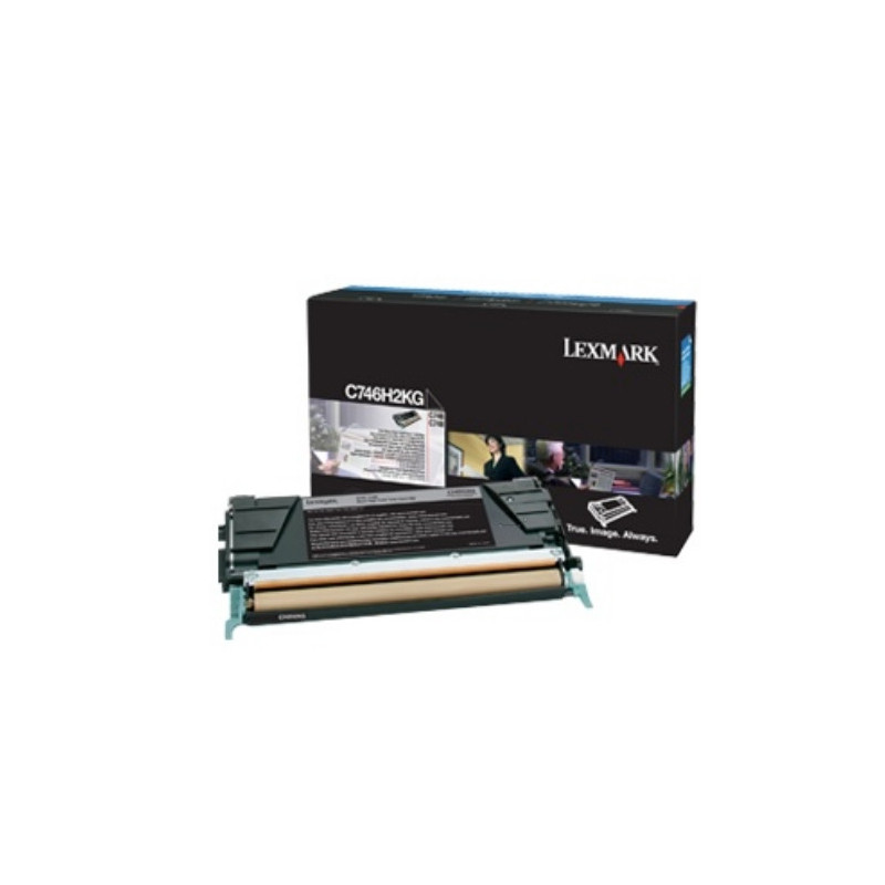 Lexmark C746H3KG värikasetti 1 kpl Alkuperäinen Musta