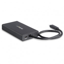 StarTech.com DKT30CHPD kannettavien tietokoneiden telakka ja porttitoistin Langallinen USB 3.2 Gen 1 (3.1 Gen 1) Type-C Musta