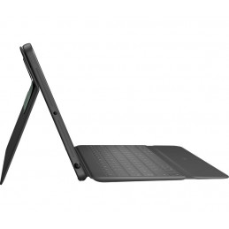 Logitech Rugged Folio Grafiitti USB Type-C QWERTY Tanska, Suomi, Norjalainen, Ruotsi