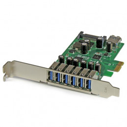 StarTech.com PEXUSB3S7 liitäntäkortti -sovitin Sisäinen SATA, USB 3.2 Gen 1 (3.1 Gen 1)