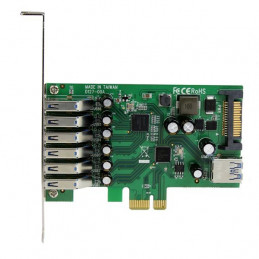 StarTech.com PEXUSB3S7 liitäntäkortti -sovitin Sisäinen SATA, USB 3.2 Gen 1 (3.1 Gen 1)