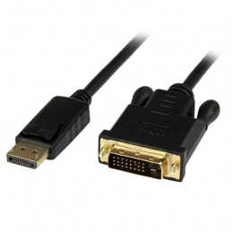 StarTech.com DP2DVIMM6BS videokaapeli-adapteri 1,8 m DisplayPort DVI-D Musta