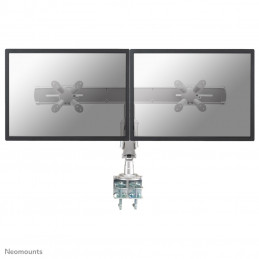Neomounts by Newstar FPMA-D940D monitorin kiinnike ja jalusta 61 cm (24") Puristin Hopea
