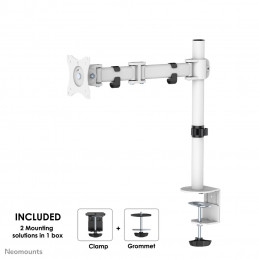 Neomounts by Newstar Select NM-D135 76,2 cm (30") Puristin Läpipultattu Valkoinen