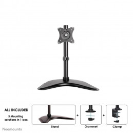 Neomounts by Newstar Select NM-D335 76,2 cm (30") Puristin läpiviety pultti vapaasti seisova Musta
