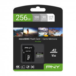 PNY P-SDU256V32100PRO-GE muistikortti 256 GB MicroSDXC UHS-I Luokka 10