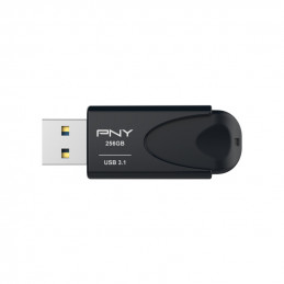 PNY Attache 4 USB-muisti 256 GB USB A-tyyppi 3.2 Gen 1 (3.1 Gen 1) Musta