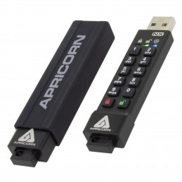 Apricorn ASK3 USB-muisti 32 GB USB A-tyyppi 3.2 Gen 1 (3.1 Gen 1) Musta