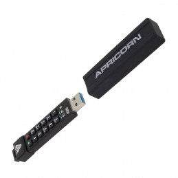 Apricorn ASK3 USB-muisti 32 GB USB A-tyyppi 3.2 Gen 1 (3.1 Gen 1) Musta