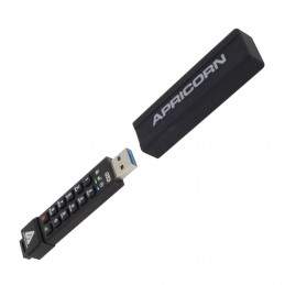 Apricorn Aegis Secure Key 3NX USB-muisti 16 GB USB A-tyyppi 3.2 Gen 1 (3.1 Gen 1) Musta