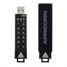 Apricorn Aegis Secure Key 3NX USB-muisti 4 GB USB A-tyyppi 3.2 Gen 1 (3.1 Gen 1) Musta