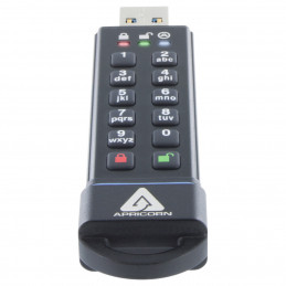 Apricorn ASK3 USB-muisti 16 GB USB A-tyyppi 3.2 Gen 2 (3.1 Gen 2) Musta