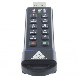 Apricorn Aegis Secure Key 3.0 USB-muisti 1000 GB USB A-tyyppi 3.2 Gen 1 (3.1 Gen 1) Musta