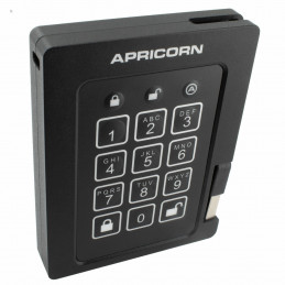 Apricorn Aegis Padlock 2000 GB Musta