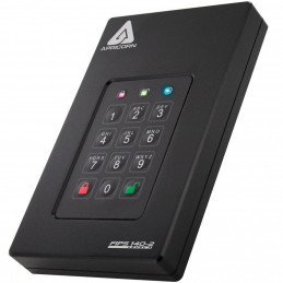 Apricorn AFL3-S500 ulkoinen SSD 512 GB Musta
