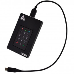 Apricorn AFL3-S500 ulkoinen SSD 512 GB Musta