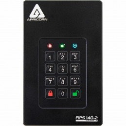 Apricorn AFL3-S500 ulkoinen SSD 512 GB Musta