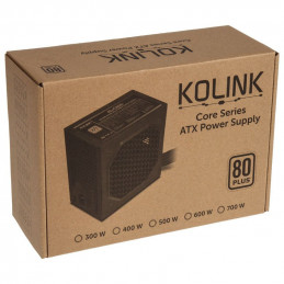 Kolink KL-C600 virtalähdeyksikkö 600 W 20+4 pin ATX ATX Musta