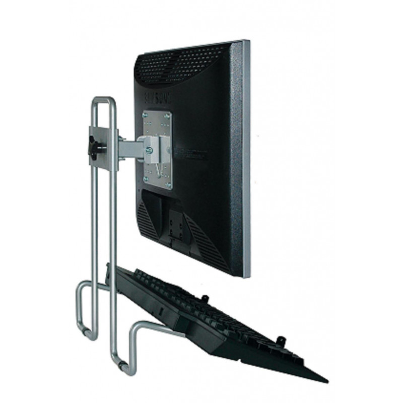 R-Go Tools RGOSC050+ monitorin kiinnike ja jalusta 68,6 cm (27") Hopea