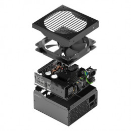 Fractal Design Ion+ 2 Platinum 660W virtalähdeyksikkö 20+4 pin ATX ATX Musta