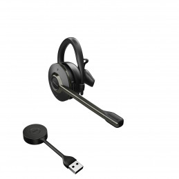 Jabra Engage 55 Kuulokkeet Langaton Ear-hook Toimisto puhelukeskus Musta, Titaani