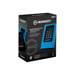 Kingston Technology IronKey Vault Privacy 80 480 GB Sininen