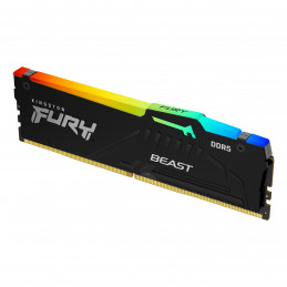 Kingston Technology FURY Beast RGB muistimoduuli 16 GB 1 x 16 GB DDR5 4800 MHz