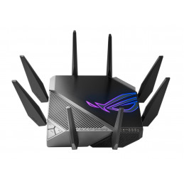 ASUS GT-AXE11000 langaton reititin Gigabitti Ethernet Kolmikaista (2,4 GHz 5 GHz 6 GHz) Musta