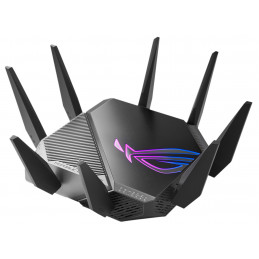 ASUS GT-AXE11000 langaton reititin Gigabitti Ethernet Kolmikaista (2,4 GHz 5 GHz 6 GHz) Musta