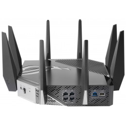 ASUS GT-AXE11000 langaton reititin Gigabitti Ethernet Kolmikaista (2,4 GHz 5 GHz 6 GHz) Musta
