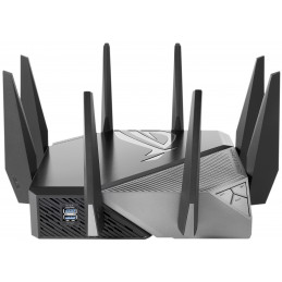 ASUS GT-AXE11000 langaton reititin Gigabitti Ethernet Kolmikaista (2,4 GHz 5 GHz 6 GHz) Musta