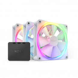 NZXT F120 RGB Triple Pack Tietokonekotelo Tuuletin 12 cm Valkoinen 3 kpl