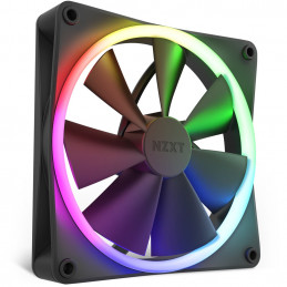 NZXT F140 RGB Tietokonekotelo Tuuletin 14 cm Musta 1 kpl