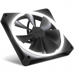 NZXT F140 RGB Tietokonekotelo Tuuletin 14 cm Musta 1 kpl