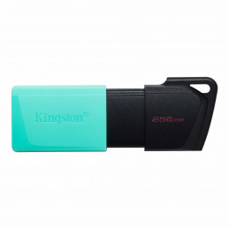 Kingston Technology DataTraveler Exodia M USB-muisti 256 GB USB A-tyyppi 3.2 Gen 1 (3.1 Gen 1) Musta, Turkoosi