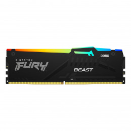 Kingston Technology FURY Beast RGB muistimoduuli 32 GB 1 x 32 GB DDR5 5600 MHz