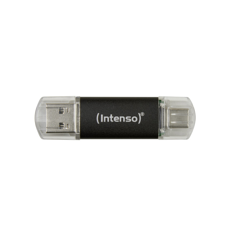 Intenso 3539491 USB-muisti 128 GB USB Type-A   USB Type-C 3.2 Gen 1 (3.1 Gen 1) Antrasiitti