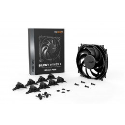 be quiet! SILENT WINGS 4 | 120mm PWM Tietokonekotelo Tuuletin 12 cm Musta 1 kpl