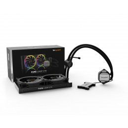 be quiet! Pure Loop 2 FX 280mm Suoritin All-in-one-nesteenjäähdytin 14 cm Musta 1 kpl