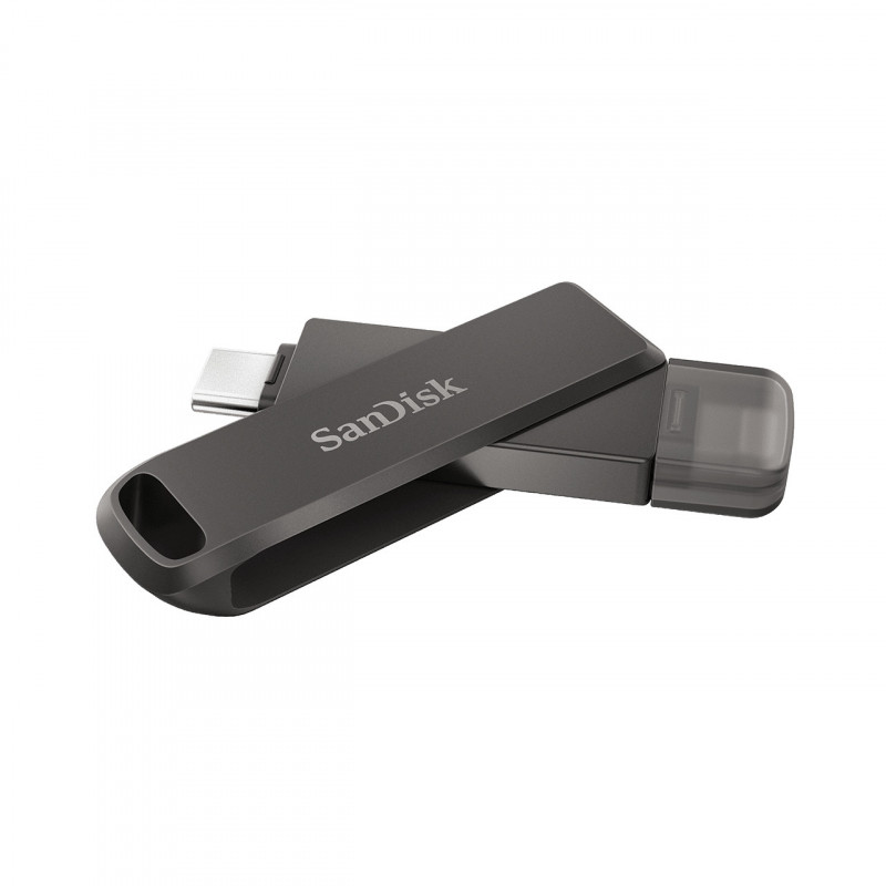 SanDisk iXpand USB-muisti 64 GB USB Type-C   Lightning 3.2 Gen 1 (3.1 Gen 1) Musta