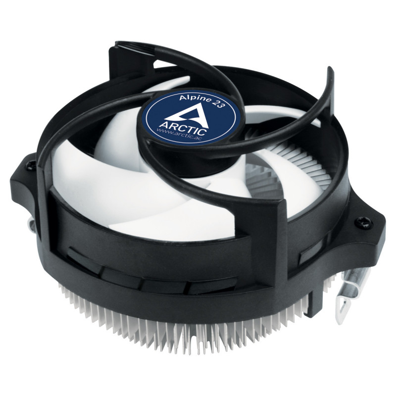 ARCTIC Alpine 23 - Compact AMD CPU-Cooler Suoritin Ilmanjäähdytin 9 cm Alumiini, Musta 1 kpl