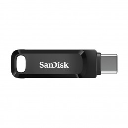 SanDisk Ultra Dual Drive USB-muisti 128 GB USB Type-A   USB Type-C 3.2 Gen 1 (3.1 Gen 1) Musta, Hopea