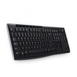 Logitech K270 näppäimistö Langaton RF QWERTY englanti Musta