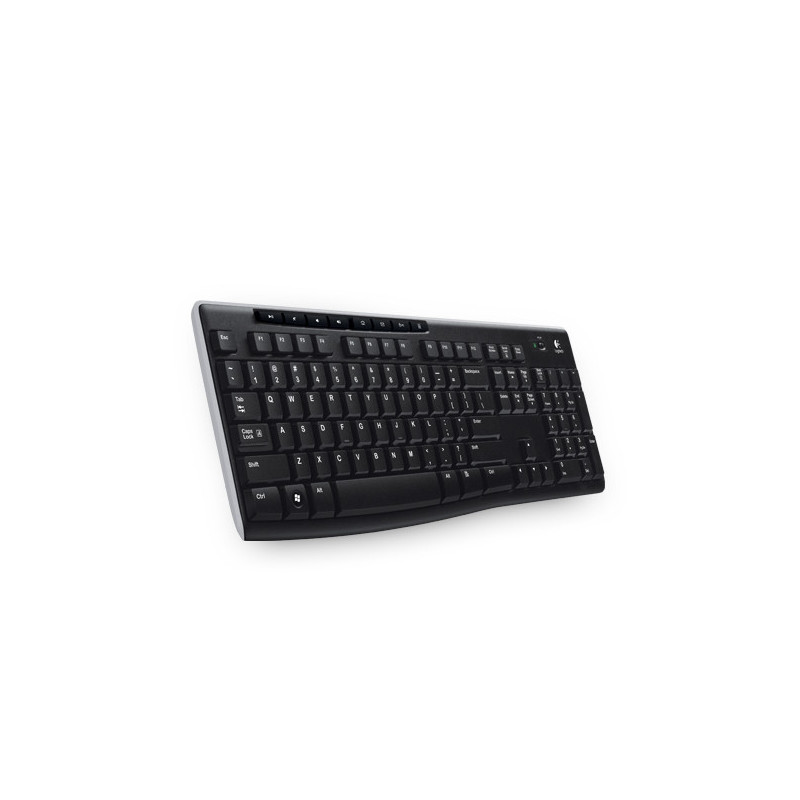 Logitech K270 näppäimistö Langaton RF QWERTY englanti Musta
