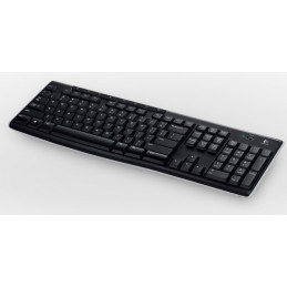 Logitech K270 näppäimistö Langaton RF QWERTY englanti Musta