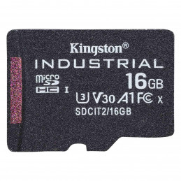 Kingston Technology Industrial 16 GB MicroSDHC UHS-I Luokka 10