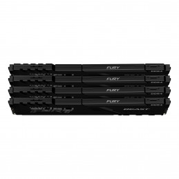 Kingston Technology FURY Beast muistimoduuli 128 GB 4 x 32 GB DDR4 3200 MHz