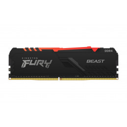 Kingston Technology FURY Beast RGB muistimoduuli 16 GB 2 x 8 GB DDR4 2666 MHz