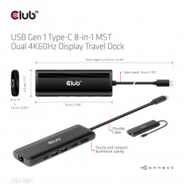 CLUB3D CAC-1597 keskitin