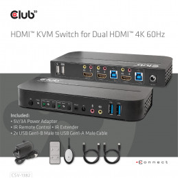 CLUB3D CSV-1382 keskitin